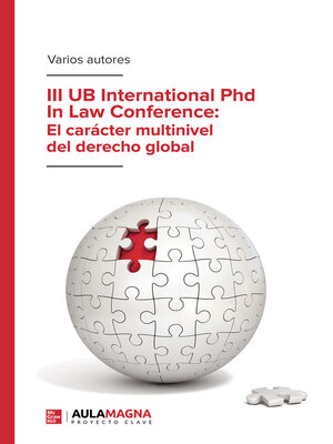 cover image of El carácter multinivel del derecho global